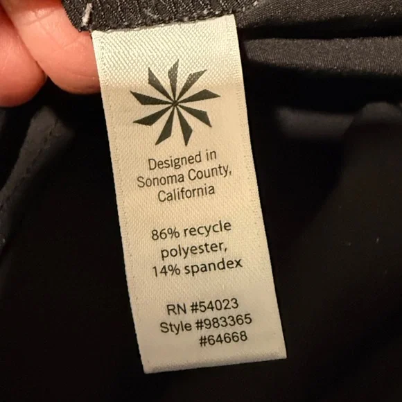 Athleta Black Skort size 14T - Picture 7 of 9